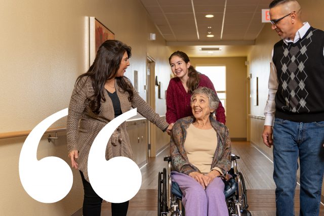 Hear what senior residents and family members have to say about their experience at Sommerset Neighborhood.